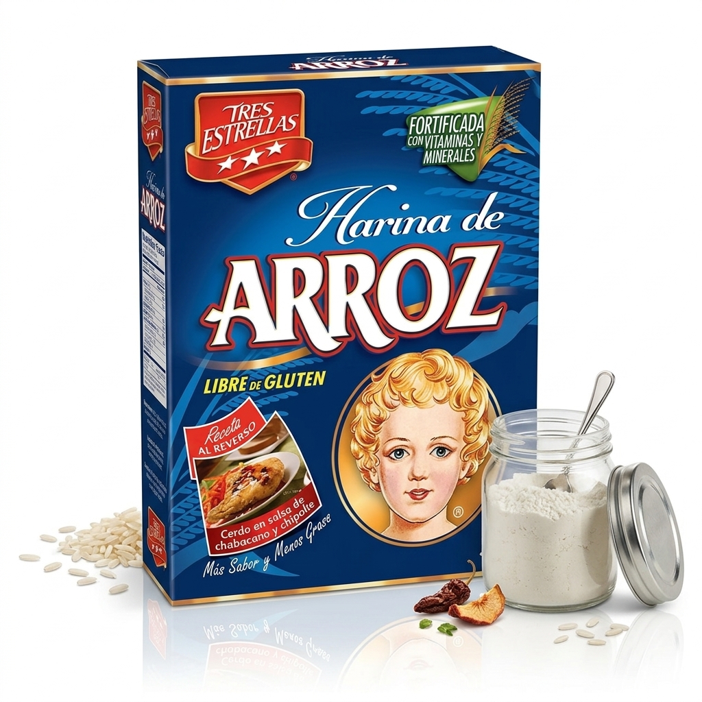 Harina de arroz 500g