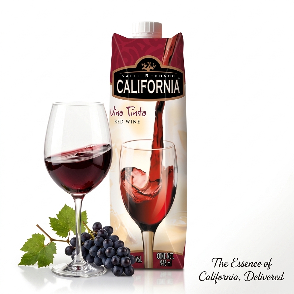Vino tinto económico 1L