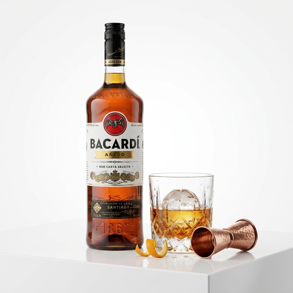 Ron añejo 750ml