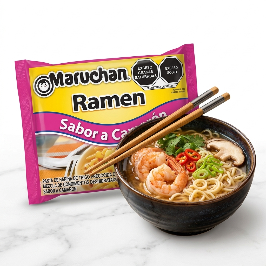 Sopas instantáneas 85g