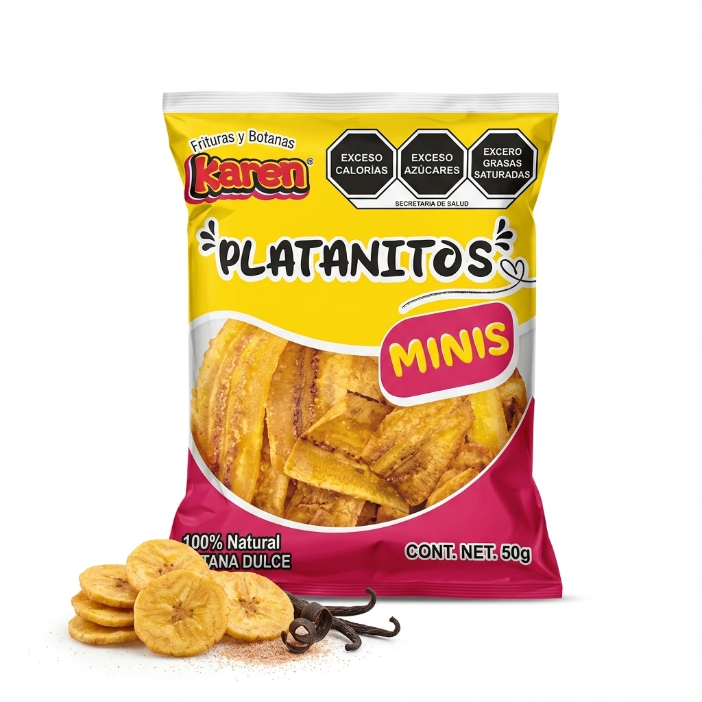 Plátano frito 120g