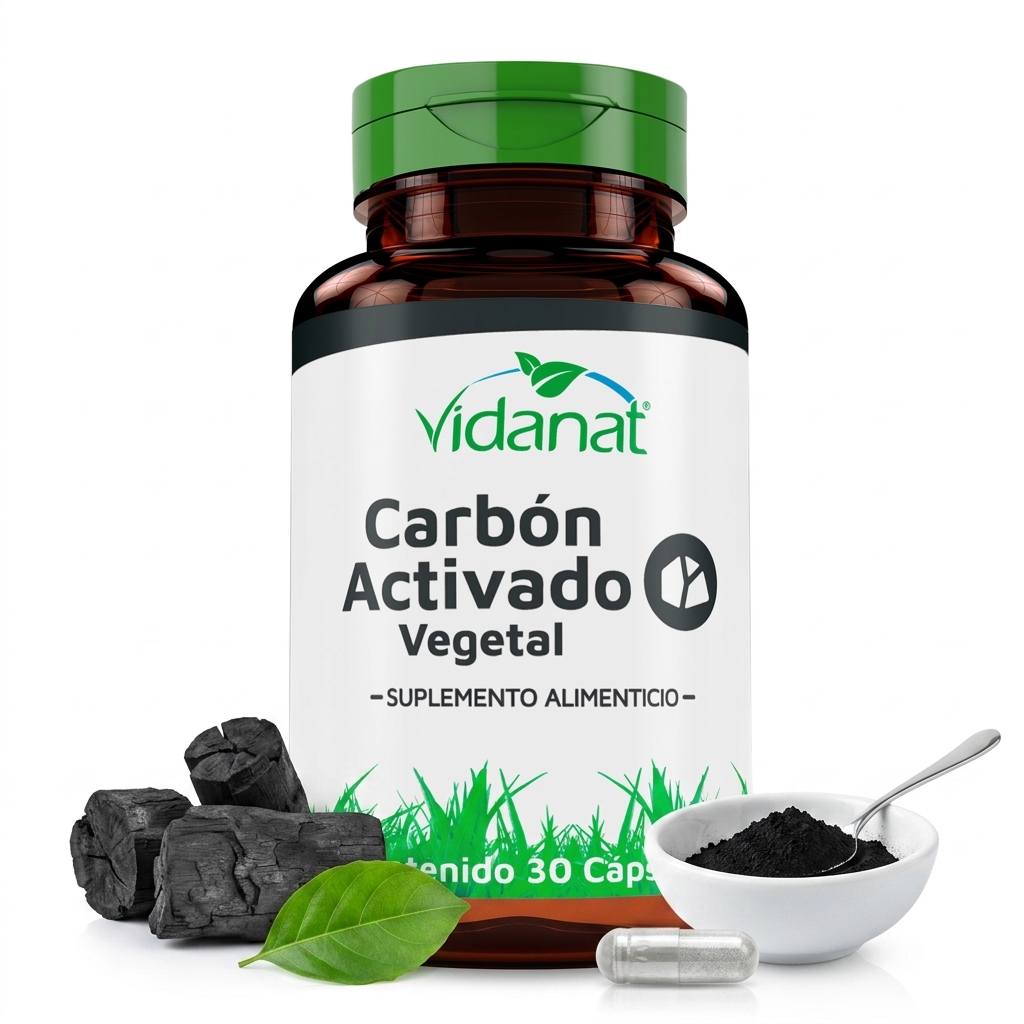 Carbón activado 20tab