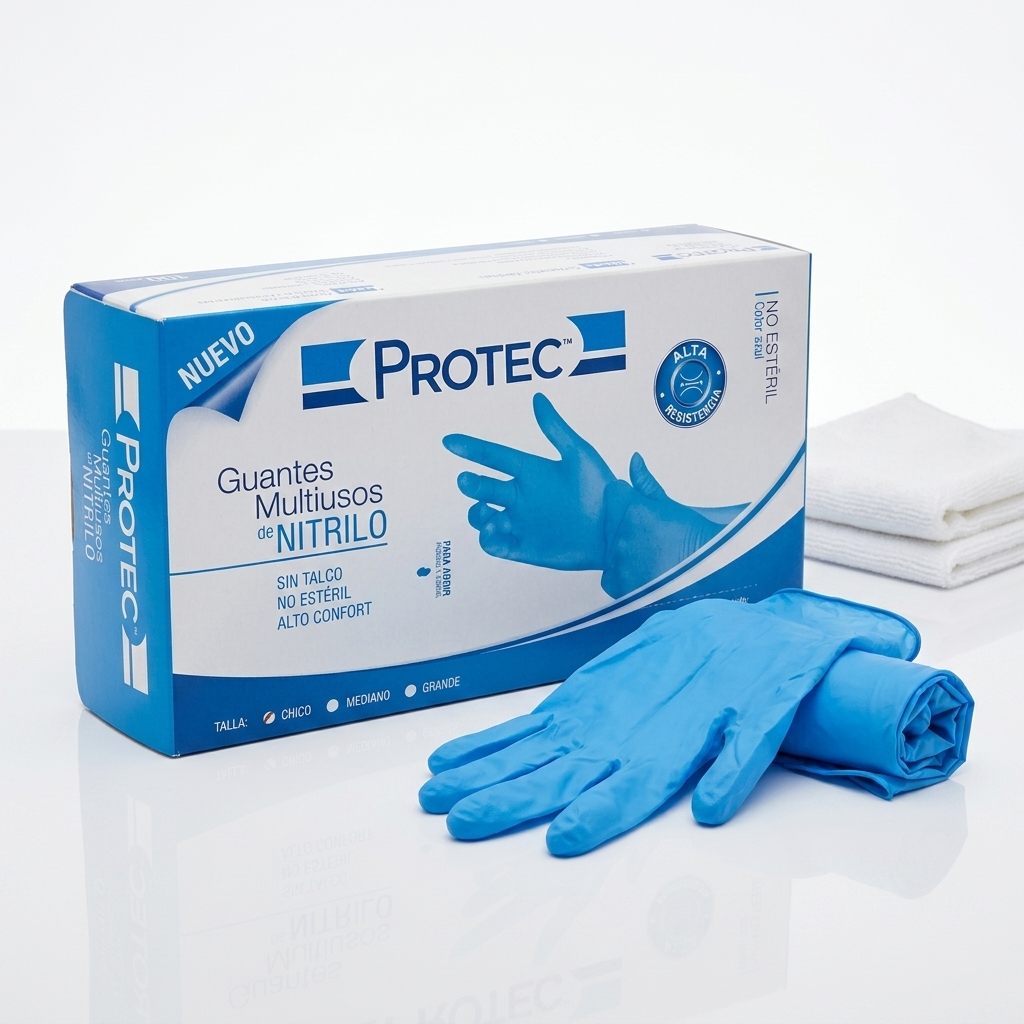 Guantes nitrilo 10pares