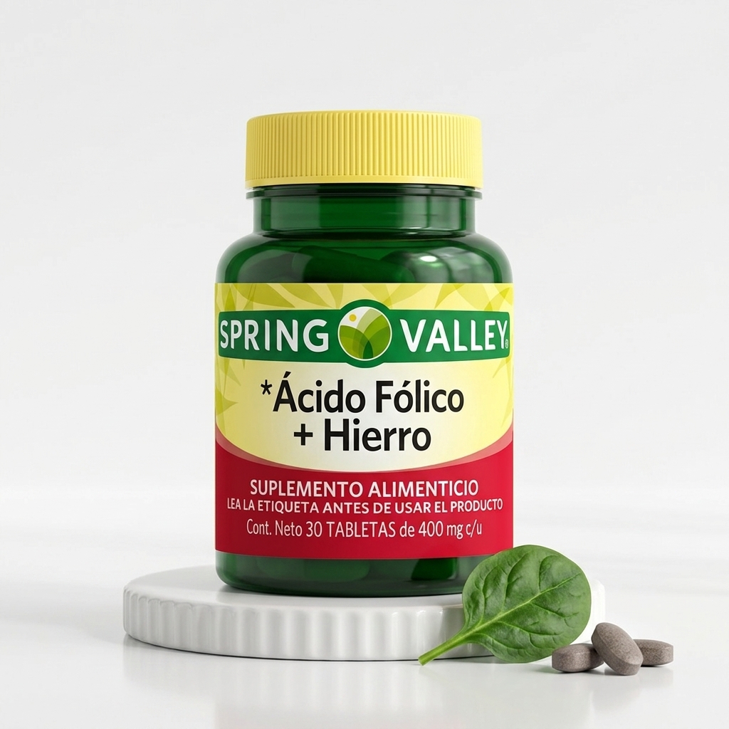 Hierro + ácido fólico 30tab